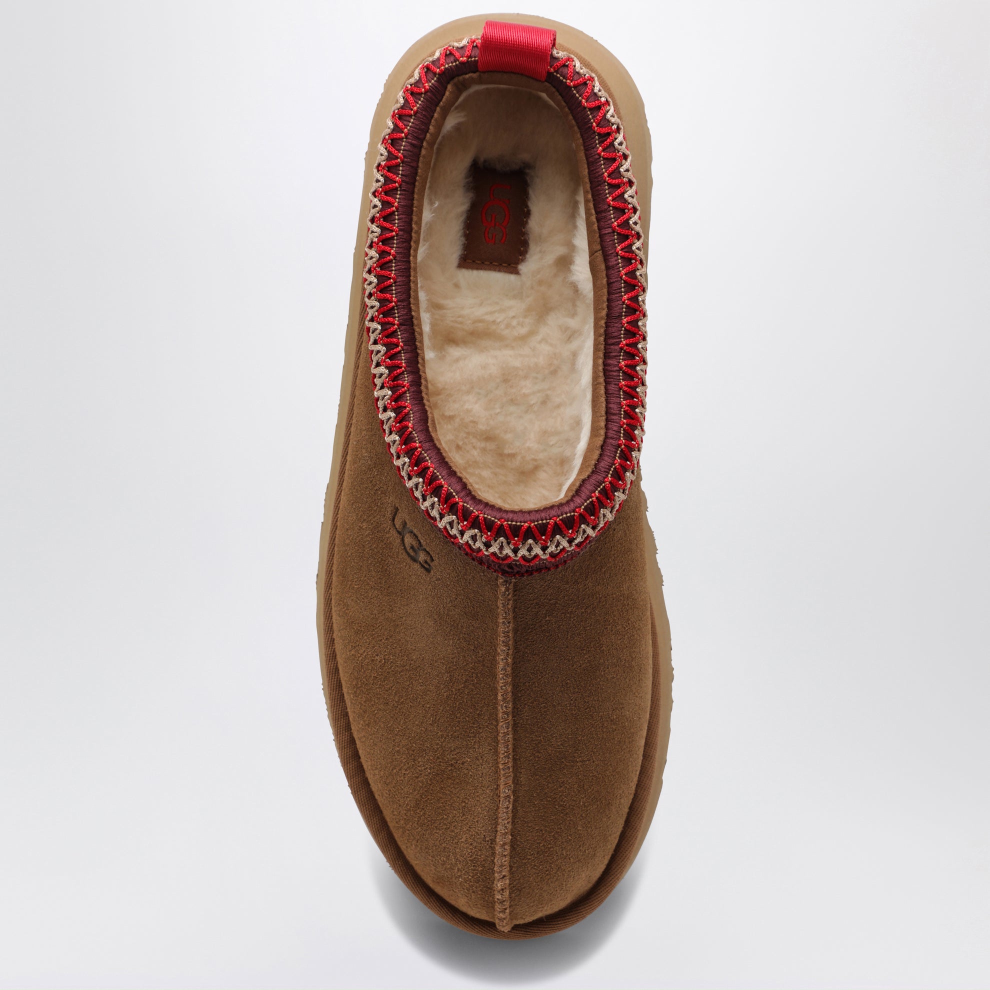Ciabatta Tazz castagna in suede
