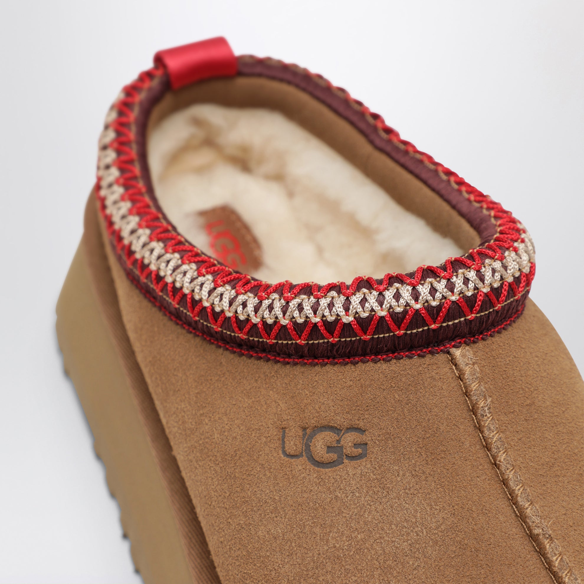Ciabatta Tazz castagna in suede