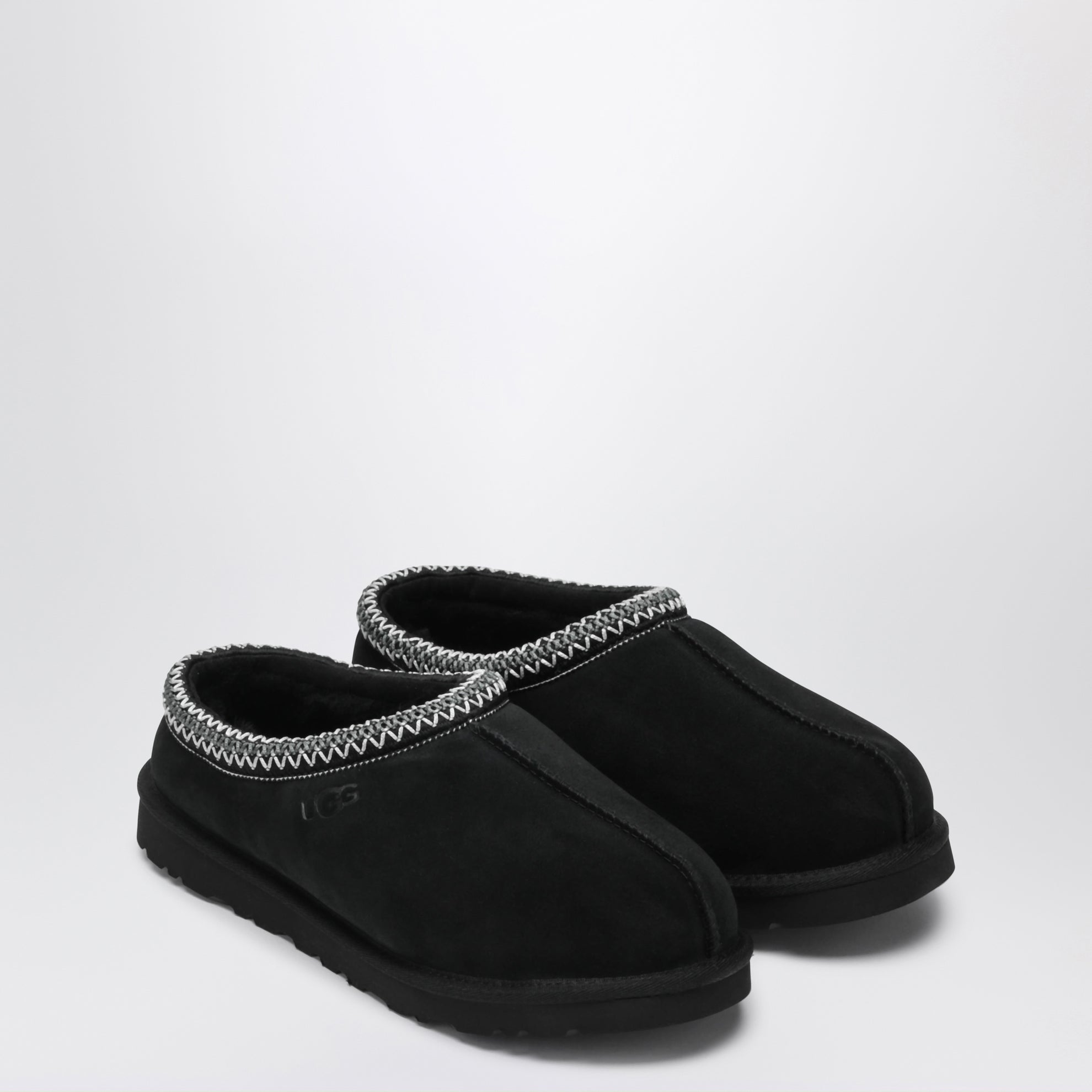 Ciabatta Tasman nera in pelle