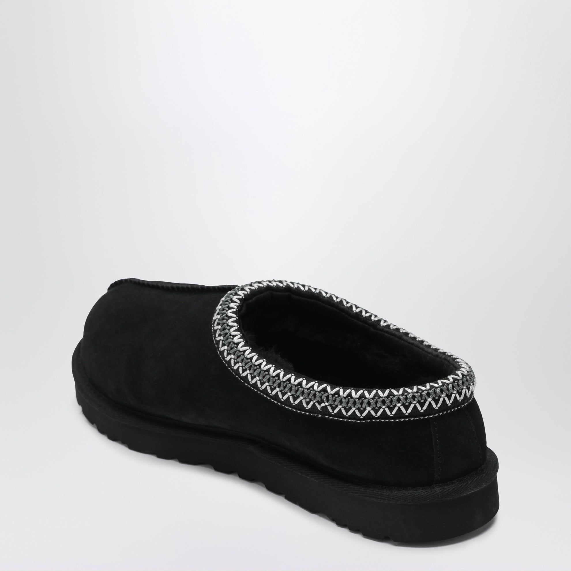 Ciabatta Tasman nera in pelle
