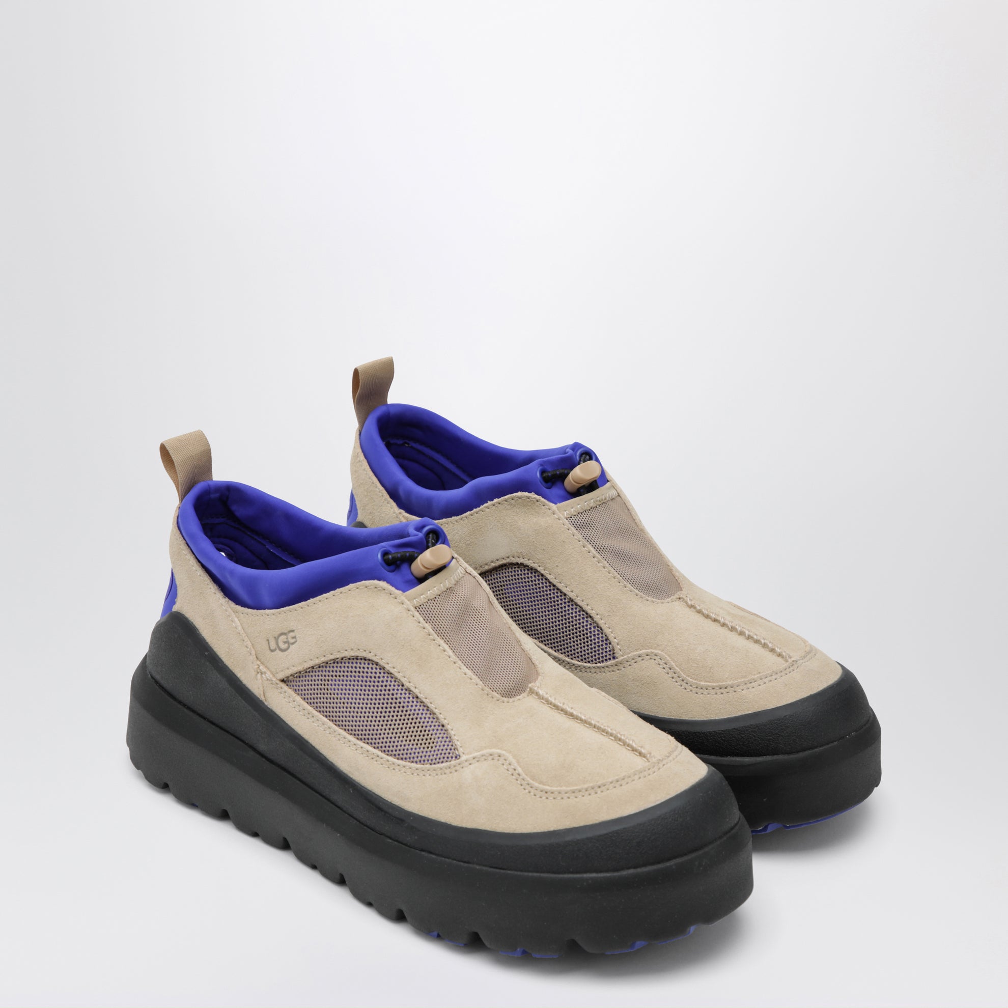 Men's Heritage Utility Axoid suede sneakers in brown