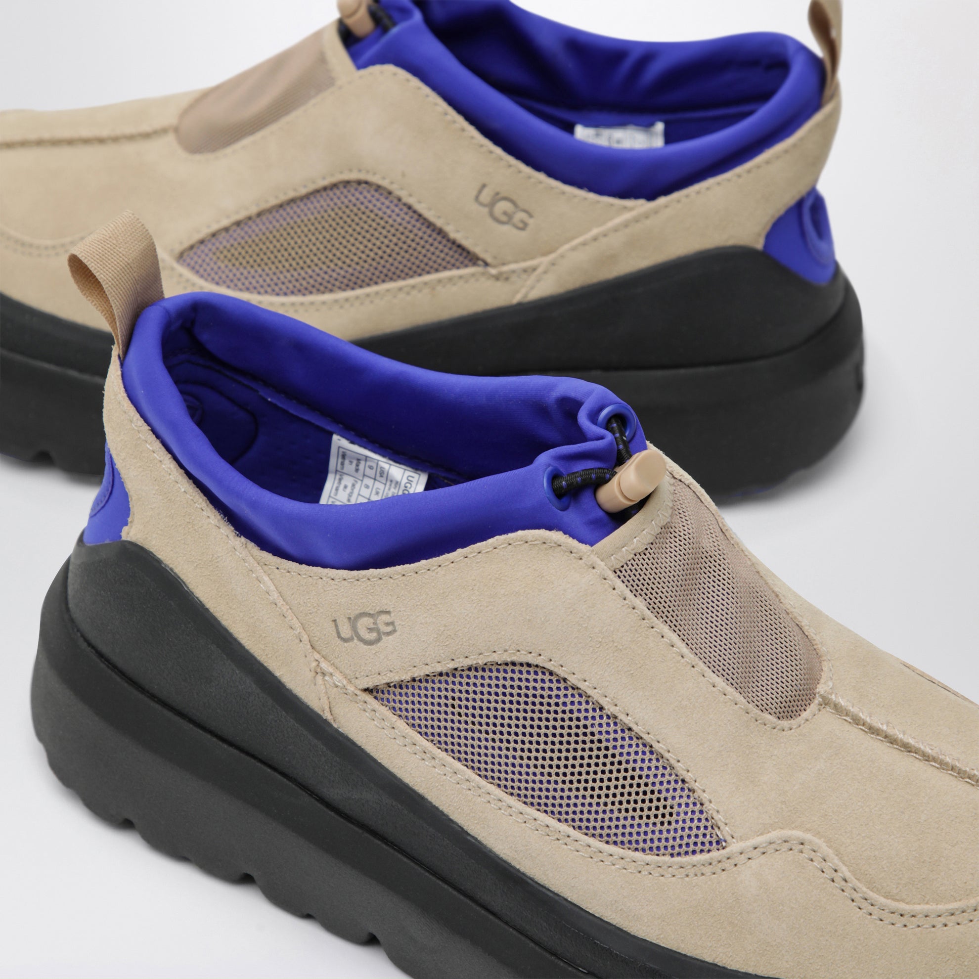 Men's Heritage Utility Axoid suede sneakers in brown