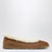 Brown Zora ballerinas in suede