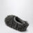 Grey Tazz Fluff Momma slippers in shearling