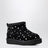 Stivaletti Classic Ultra Mini Shiny Dots color castagna in camoscio