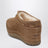 Sabot en daim marron foncé