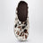 Otzo Western brown ponyskin sabot
