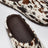 Otzo Western brown ponyskin sabot