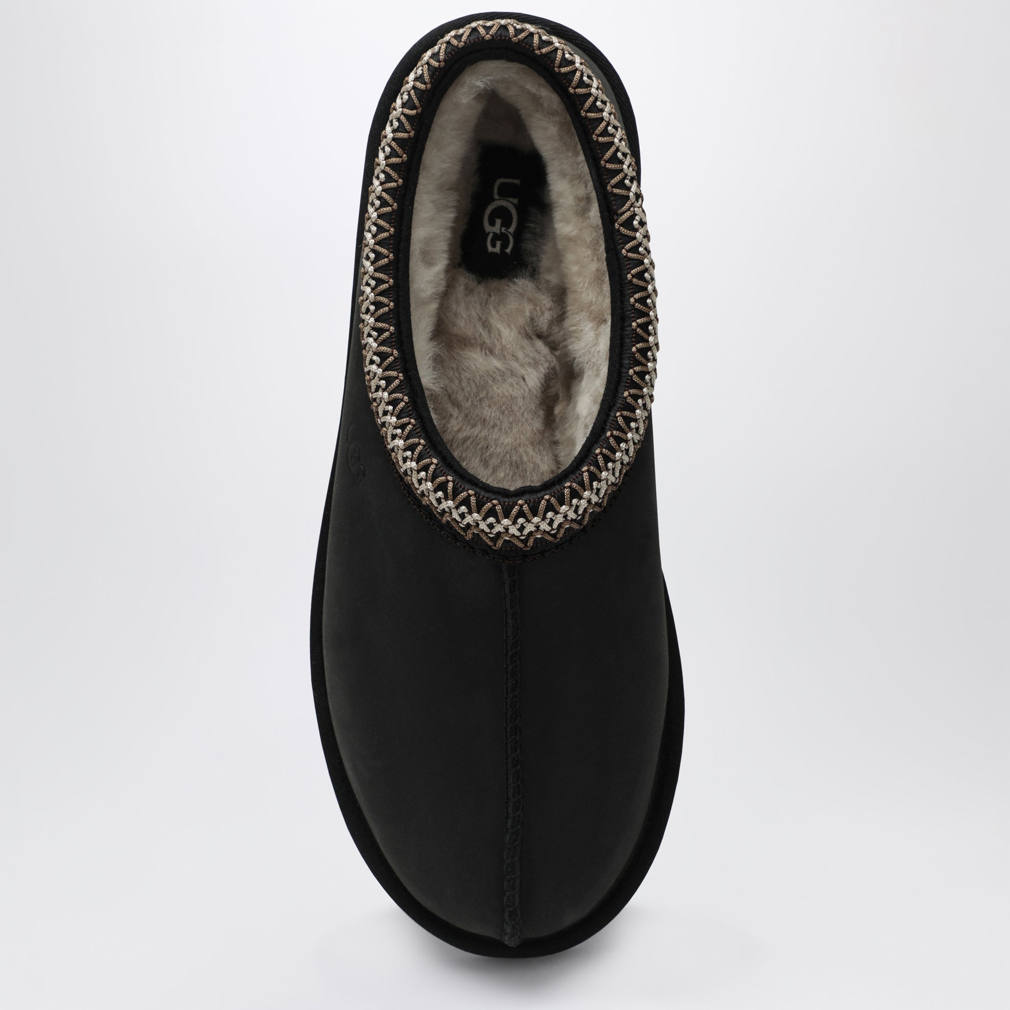 Slip on Tasman Nubuck nere