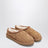 Brown Tasman Woven slip-ons in suede