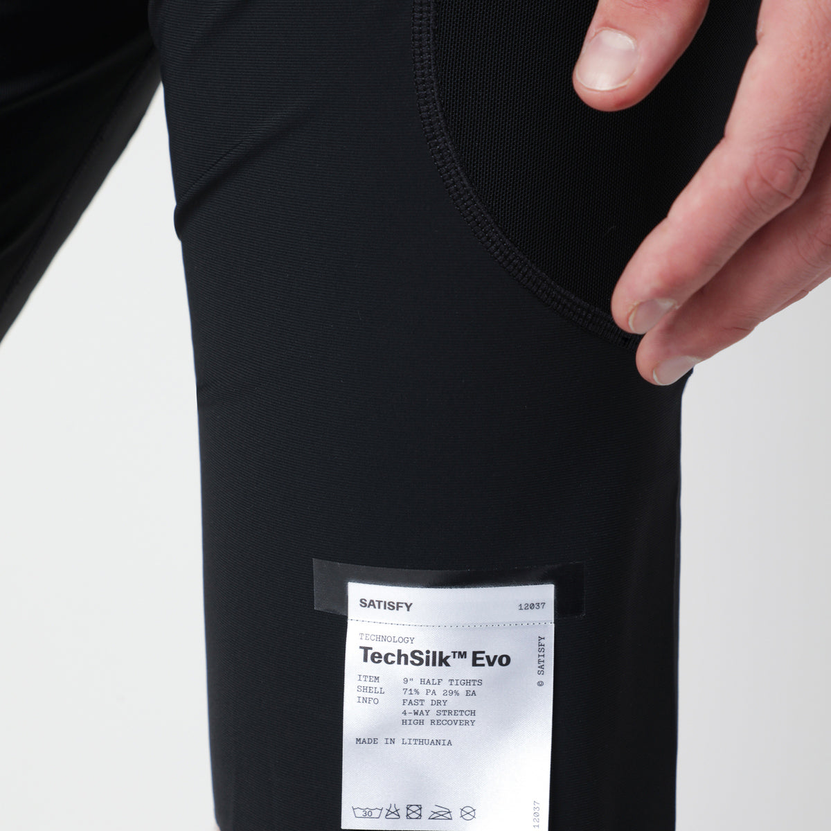 Pantaloncini TechSilk EVO 9” neri