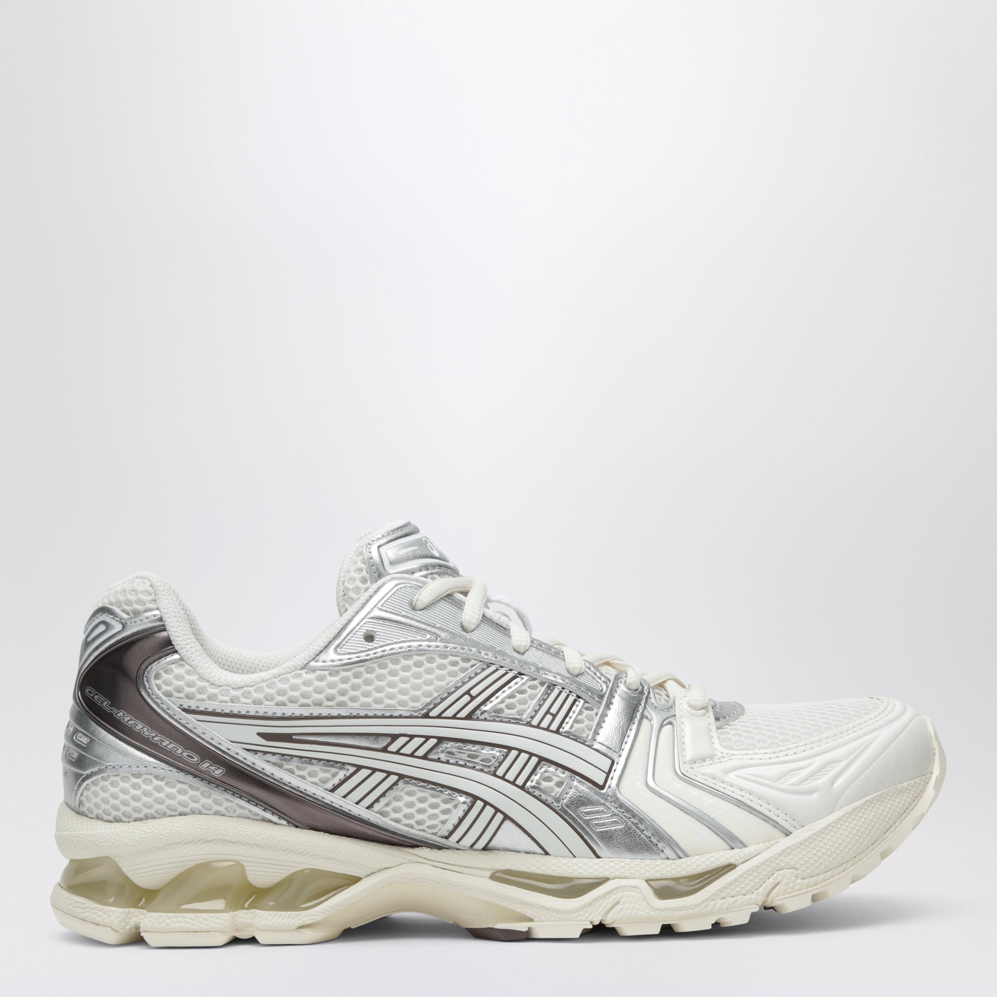 Gel-Kayano 14 Sneaker in Cream/Cocoa Powder