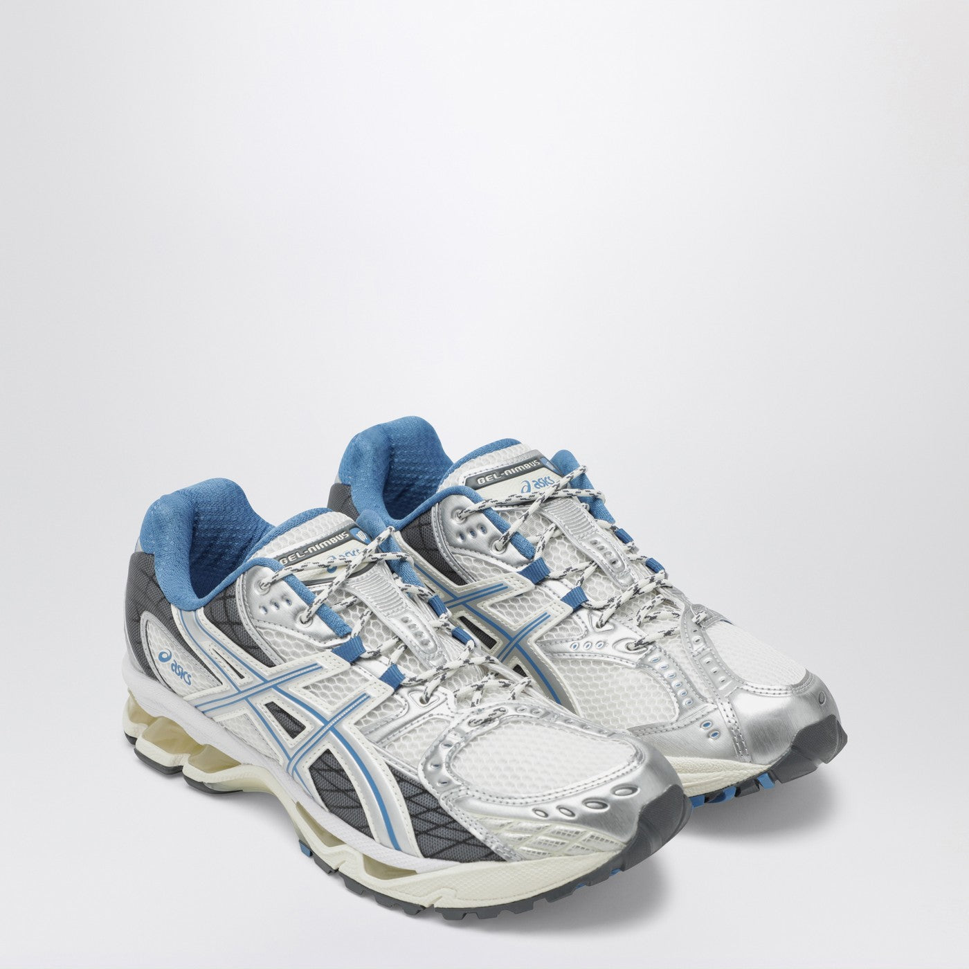 ASICS Gel-Nimbus 10.1 Sneakers in Cream/Polar Night | TheDoubleF