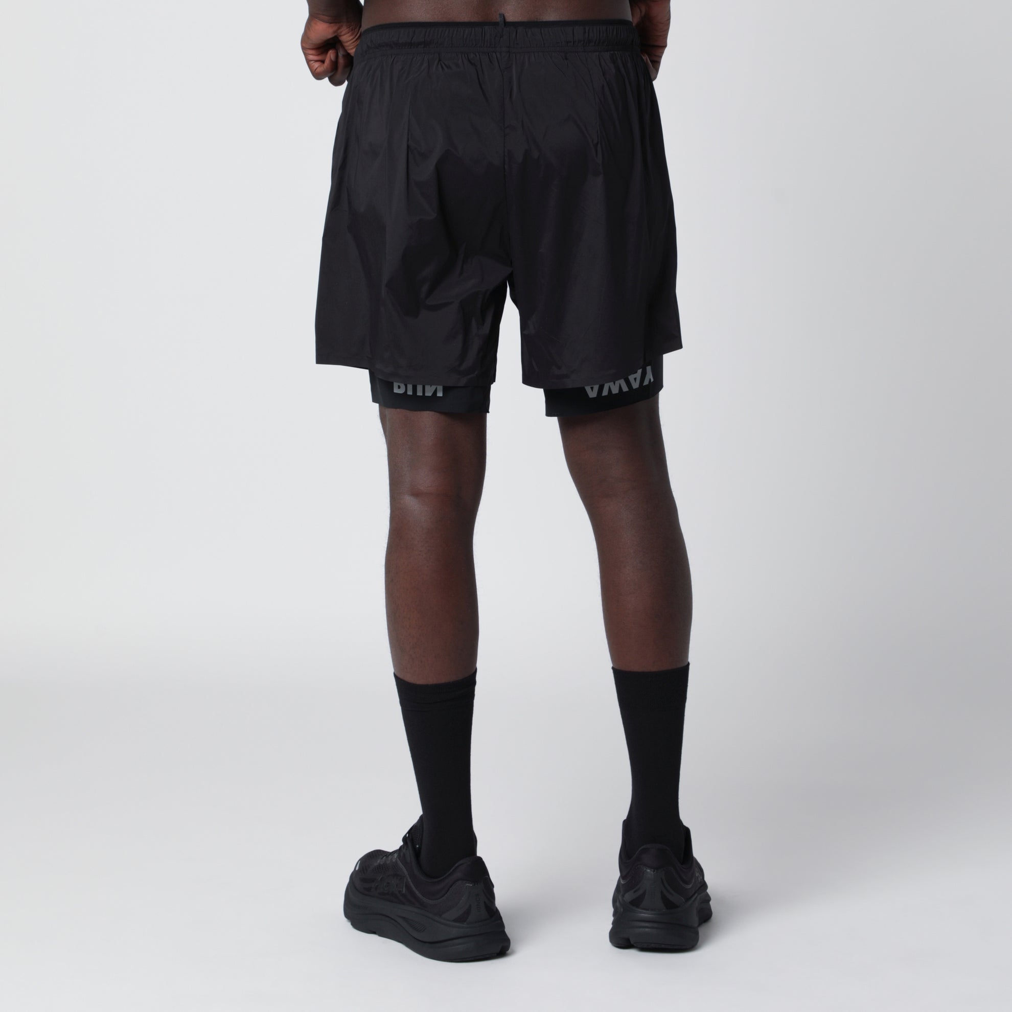 Black TechSilk 8" Shorts