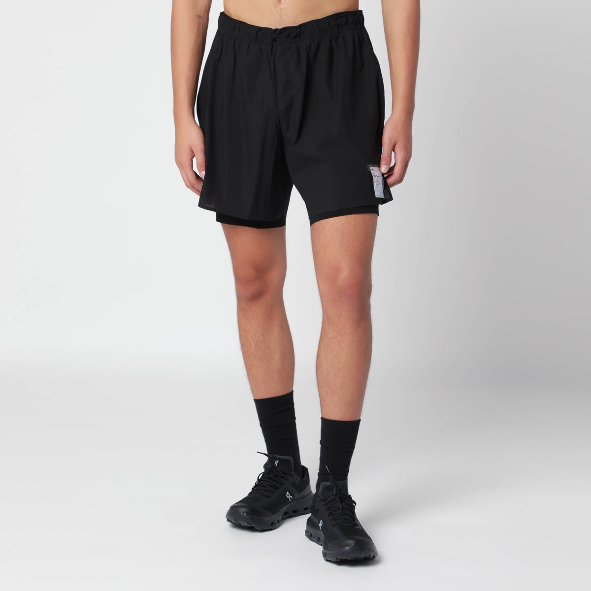 Schwarze Rippy™ Cordura® 5" Trail Shorts