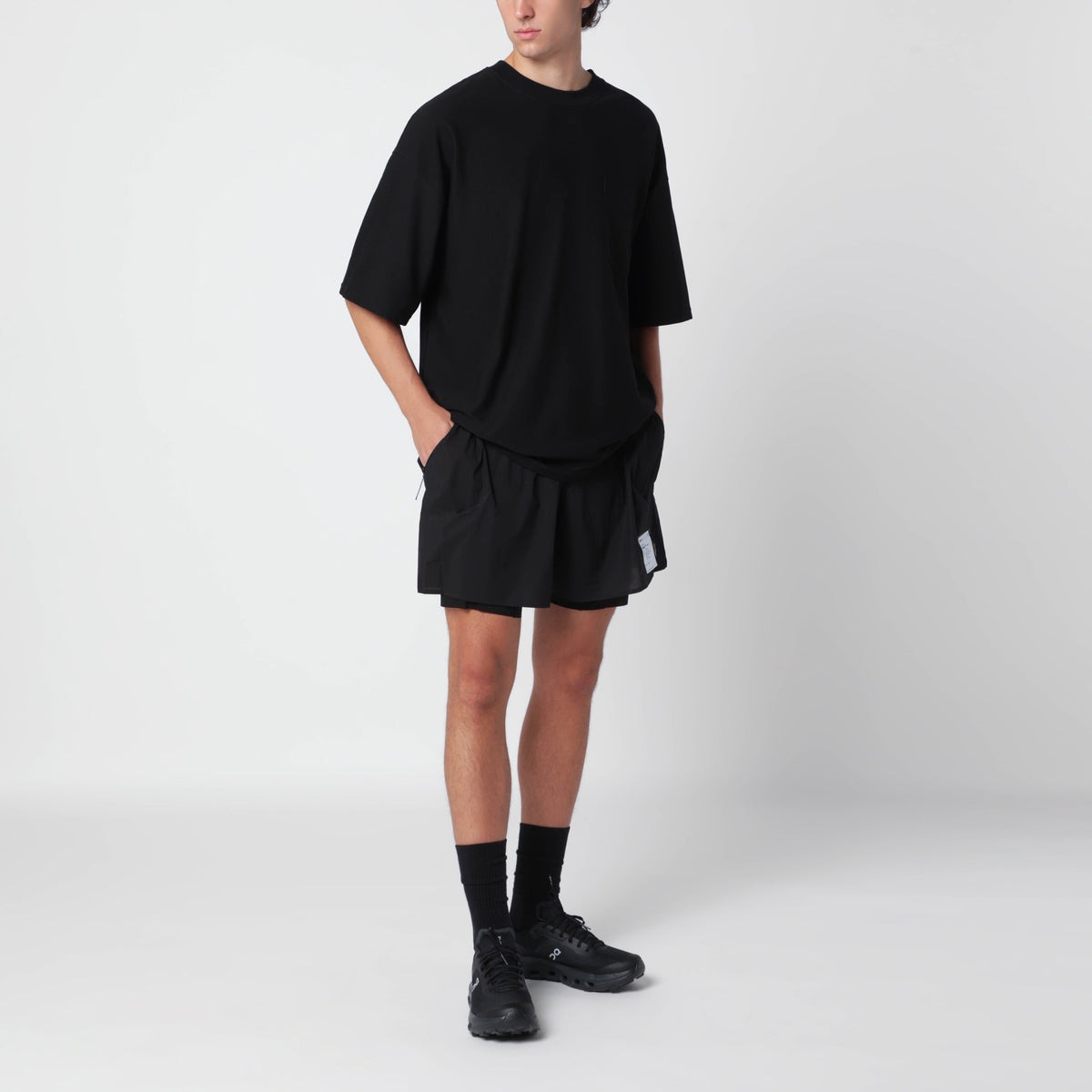 Schwarze Rippy™ Cordura® 5" Trail Shorts