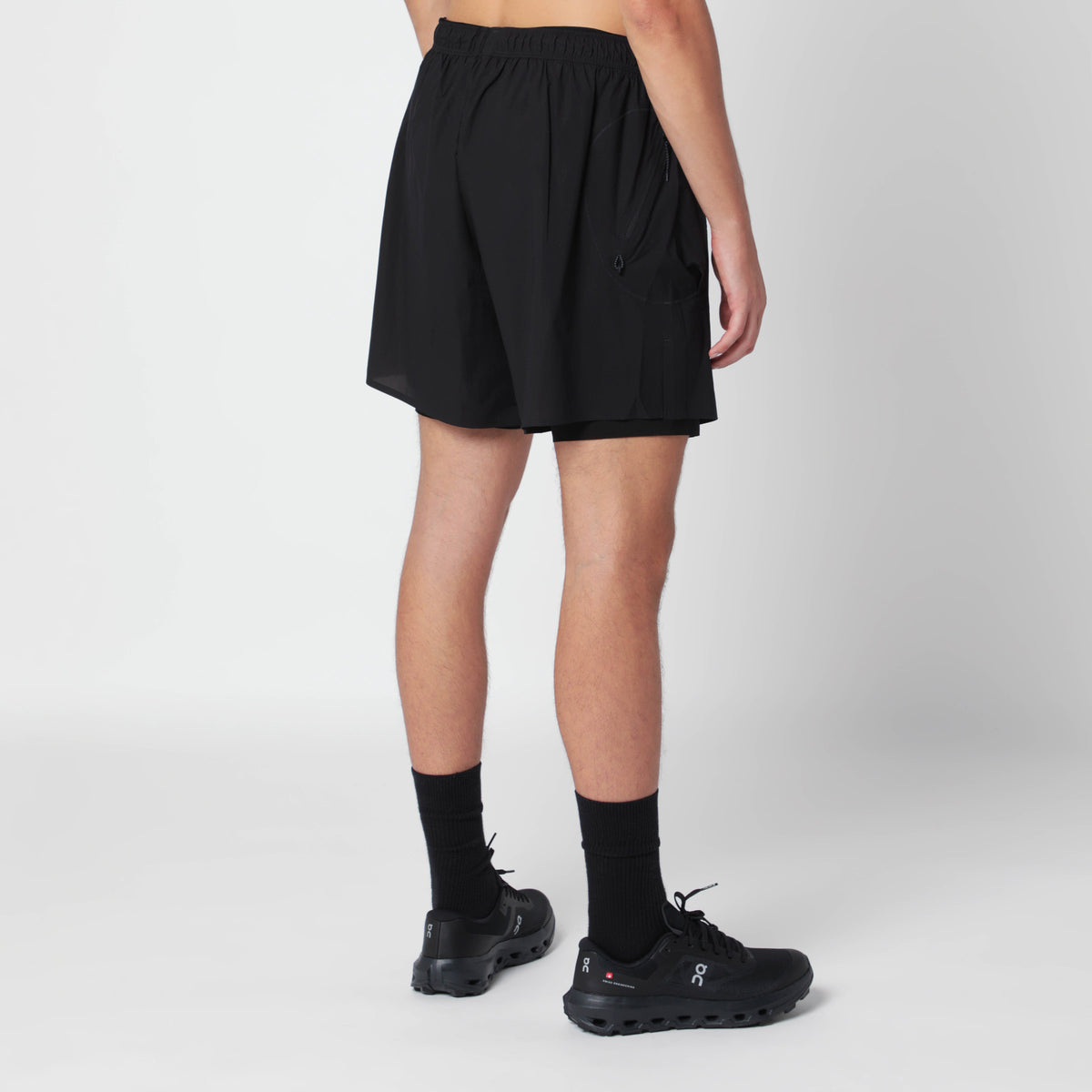 Schwarze Rippy™ Cordura® 5" Trail Shorts