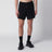Schwarze Space-O Shorts