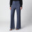 Alina trousers in blue mélange wool blend