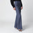 Alina trousers in blue mélange wool blend