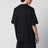 Classic vintage black cotton T-shirt
