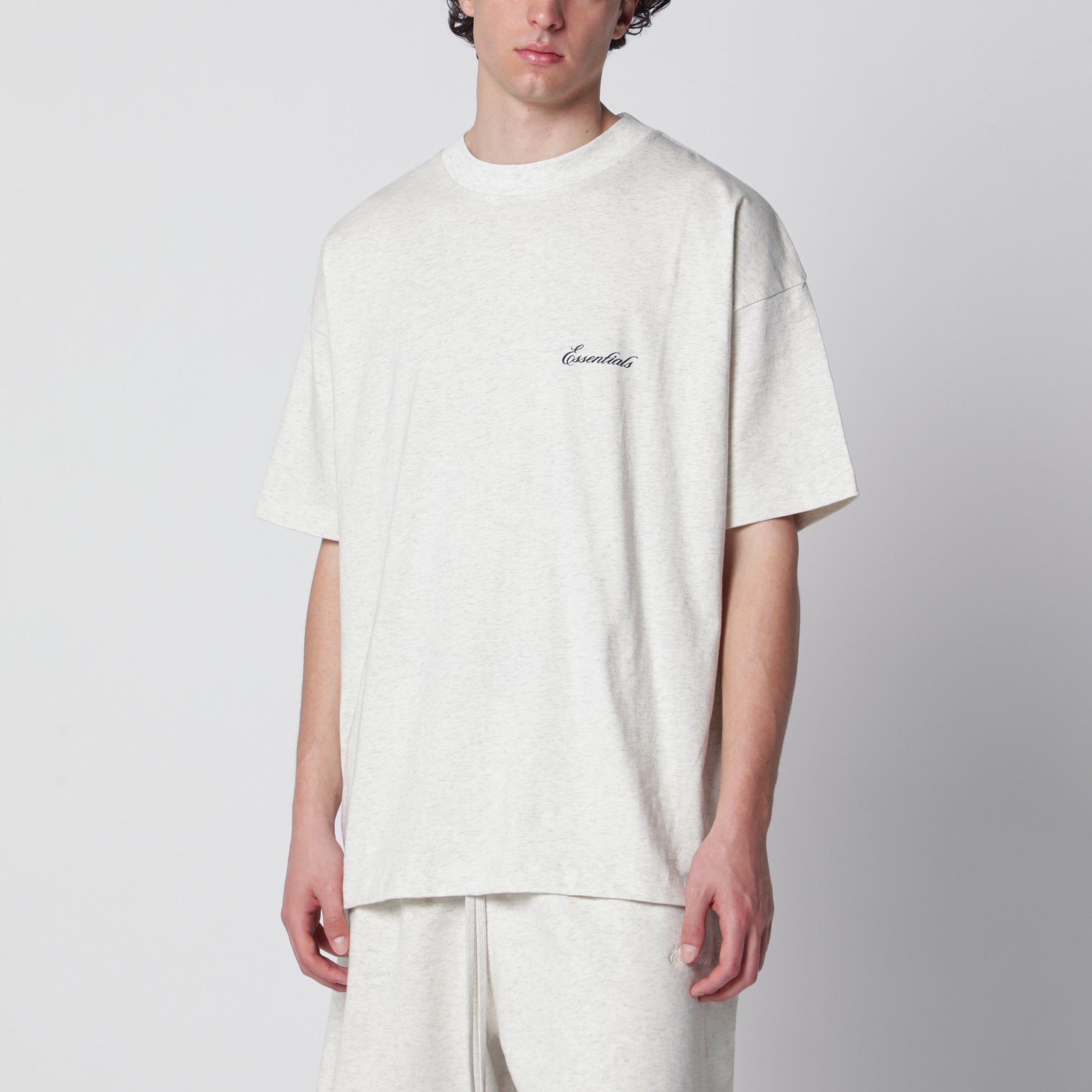 T-shirt Classic in cotone color avena