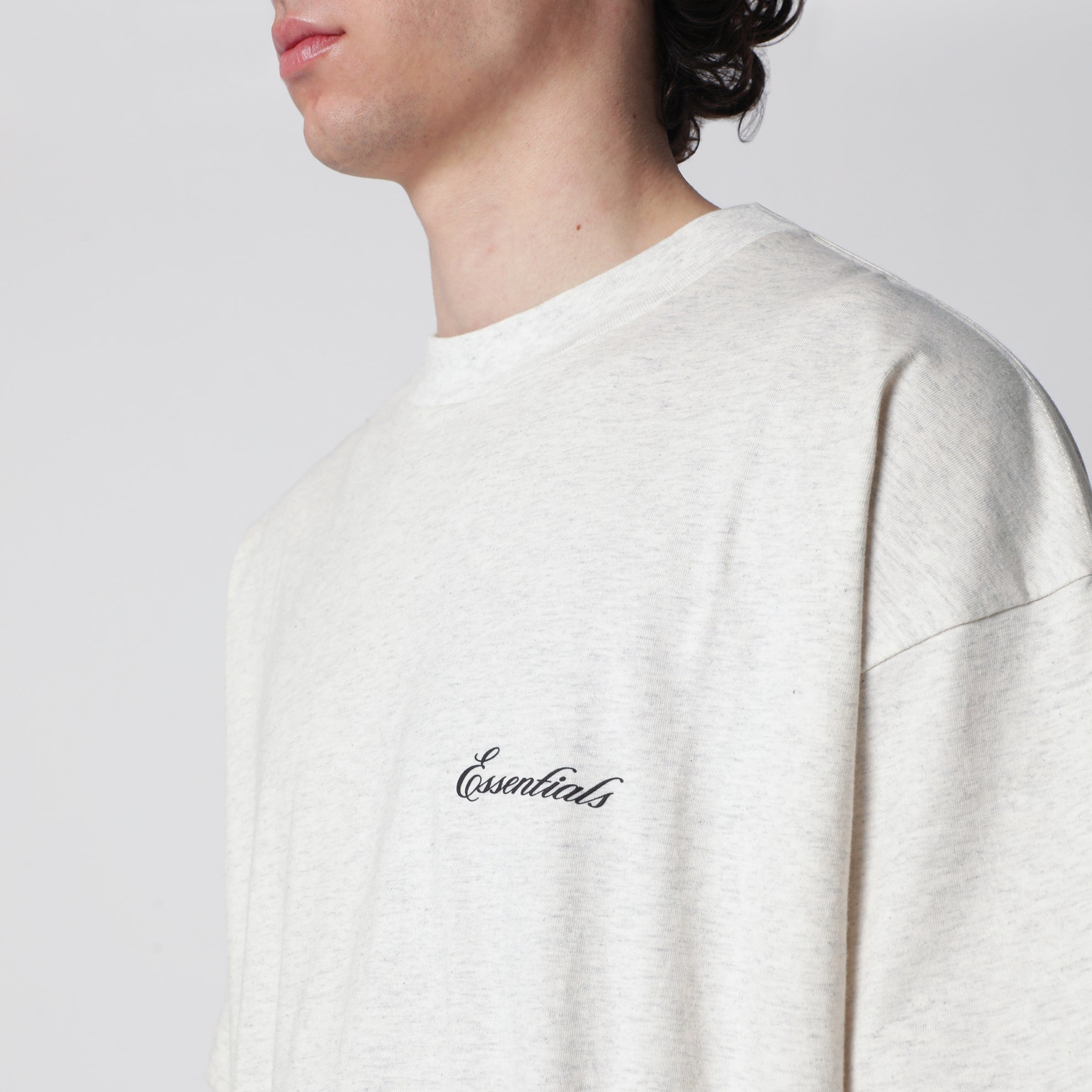 T-shirt Classic in cotone color avena