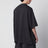 Campus 90s T-Shirt aus schwerem Baumwolljersey in Schwarz