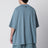 Campus 90s T-Shirt aus Baumwolljersey in verwaschenem Blau