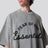 T-shirt Training 90s en jersey de coton gris délavé