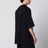 T-shirt Signature 90s oversize in jersey di cotone nera