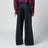 Weite Hose aus indigoblauem Denim