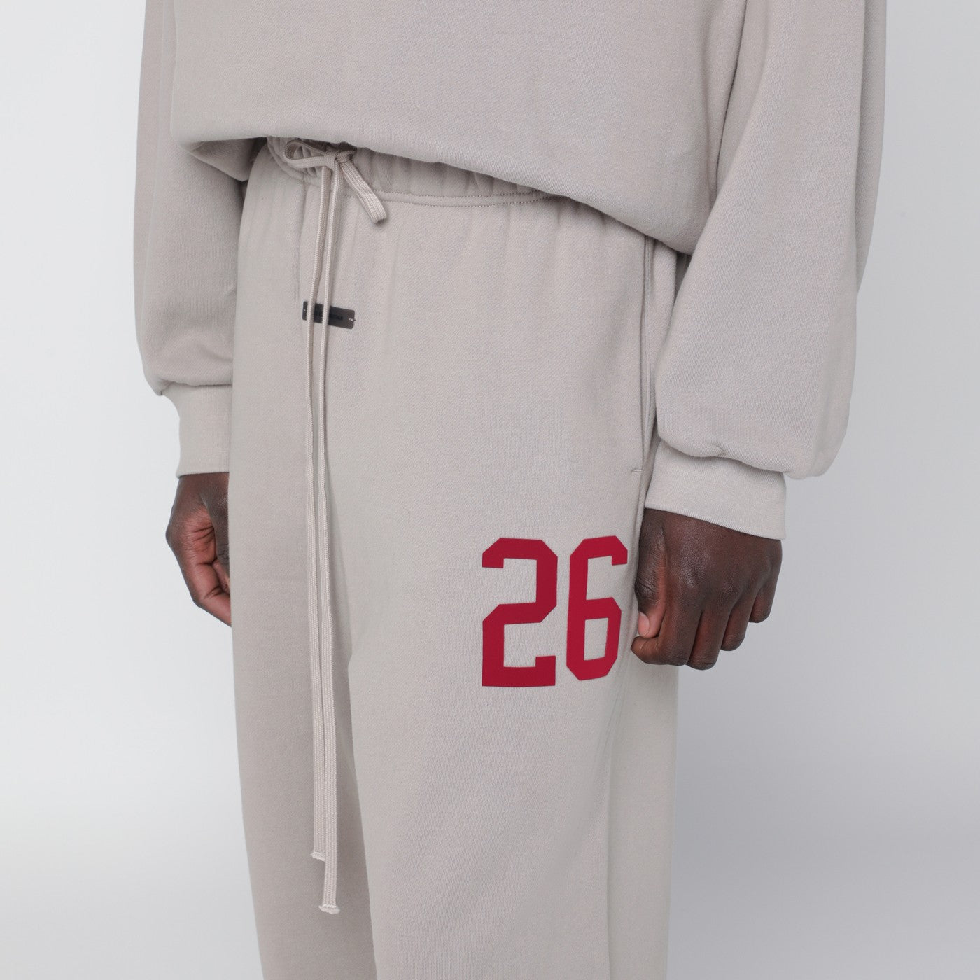 Smoke-grey lounge pants