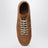 Sneakers marron en cuir et daim