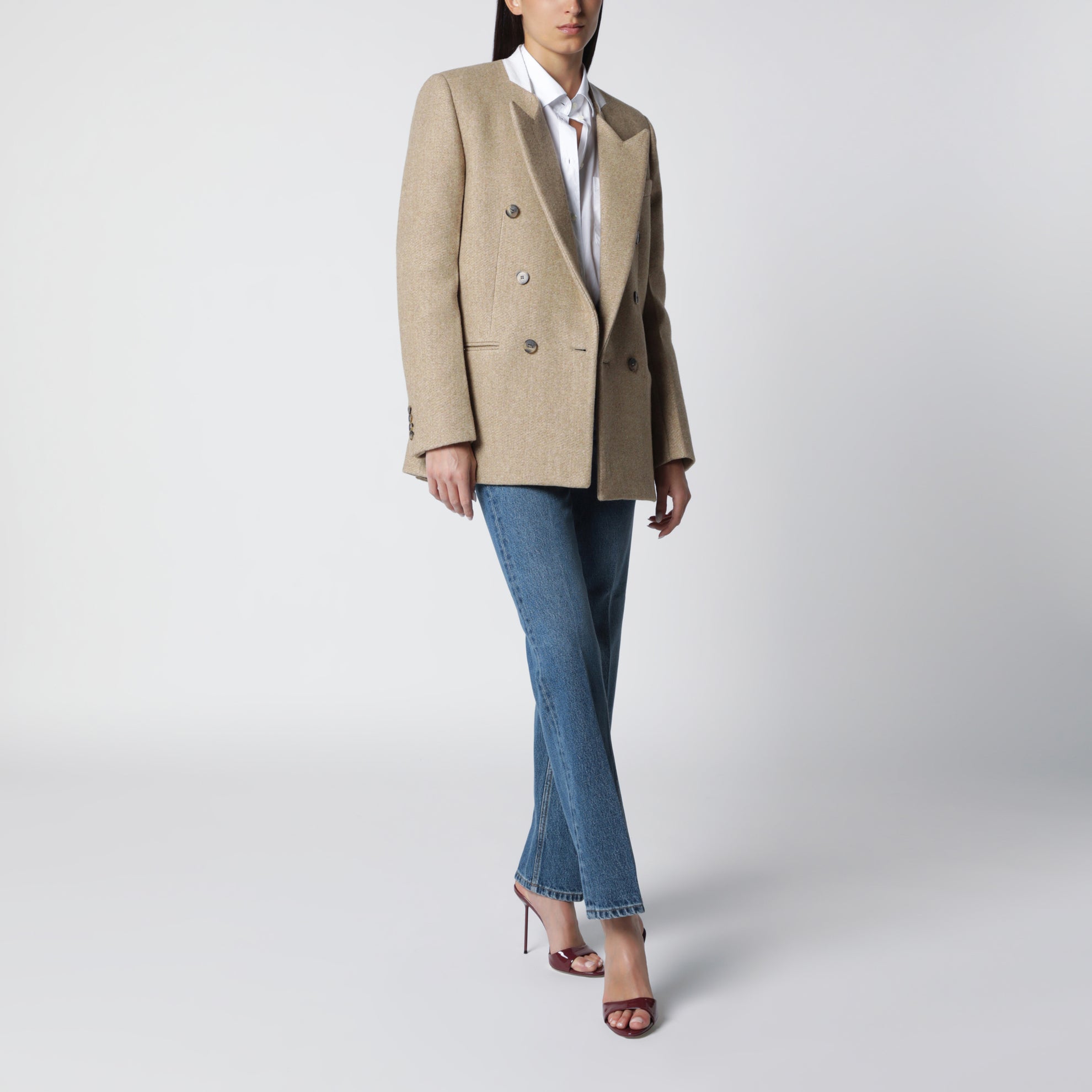 Jeans Julia in cotone blu denim