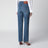 Jeans Julia in cotone blu denim