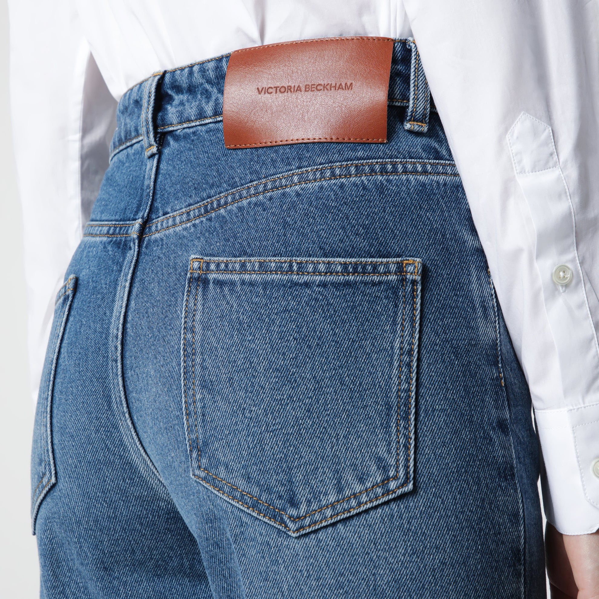 Jeans Julia in cotone blu denim