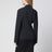 Gerippter Pullover aus bordeauxfarbener Wolle und Kaschmir