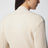 Gerippter Pullover aus beiger Wolle und Kaschmir