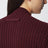 Gerippter Pullover aus dunkelgrauer Wolle und Kaschmir