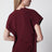 Abito Victoria in cady rosso cinnabar