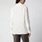 Ivory Silk V-Neck Blouse