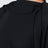 Black midi dress in draped jersey