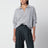 Pull en cachemire gris chiné Genevieve