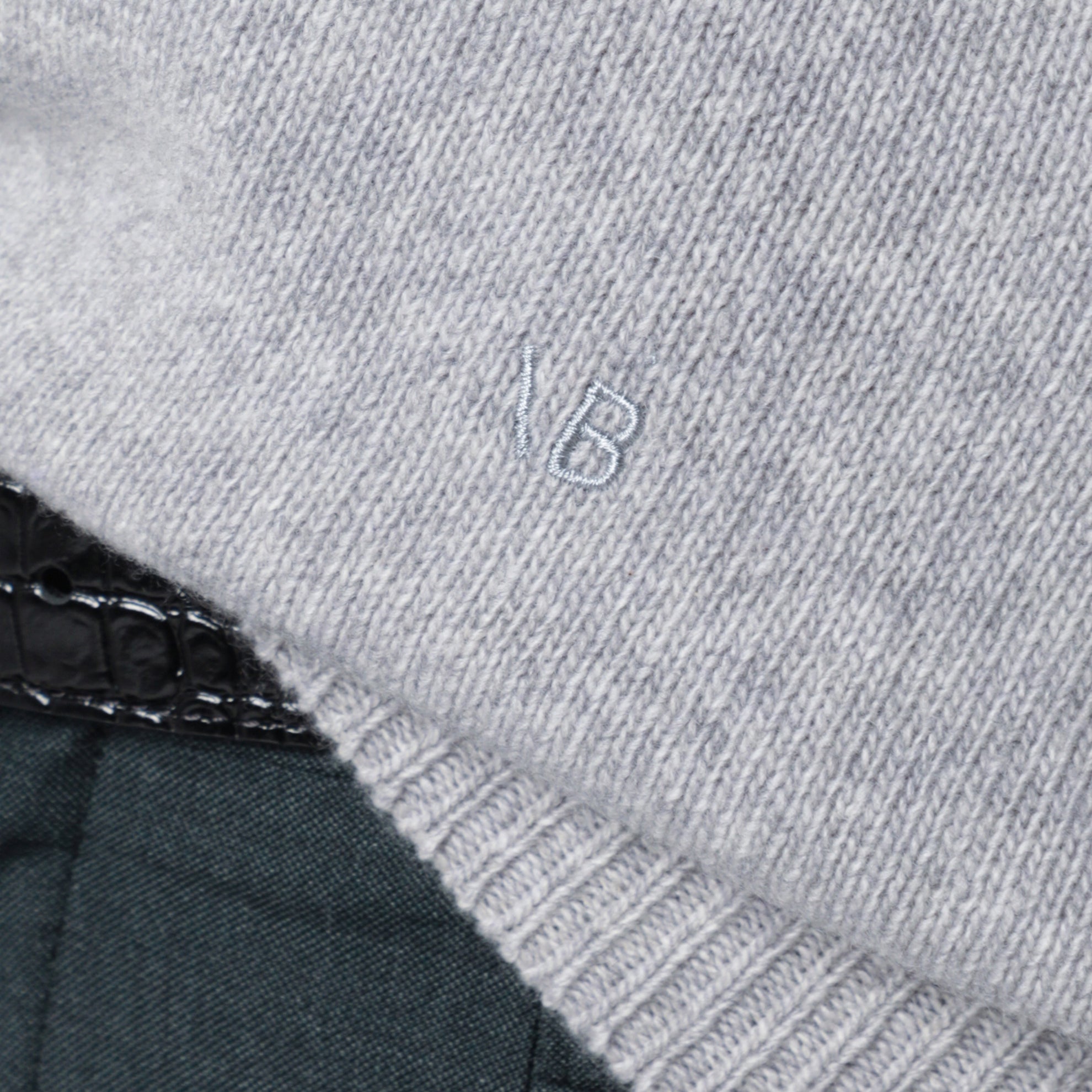 Pull en cachemire gris chiné Genevieve