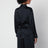 Chemise Alba bleu nuit en satin