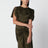 Bela grünes Crêpe-Satin-Top
