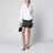 Drunken cotton poplin shirt with Orb embroidery, white