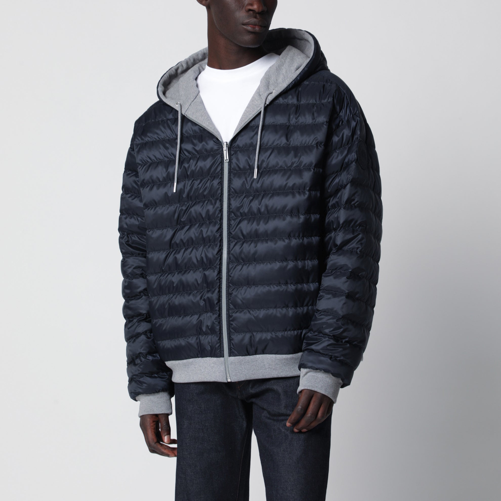 Reversible Fuse hooded sweatshirt in Stone/Night by Canada Goose