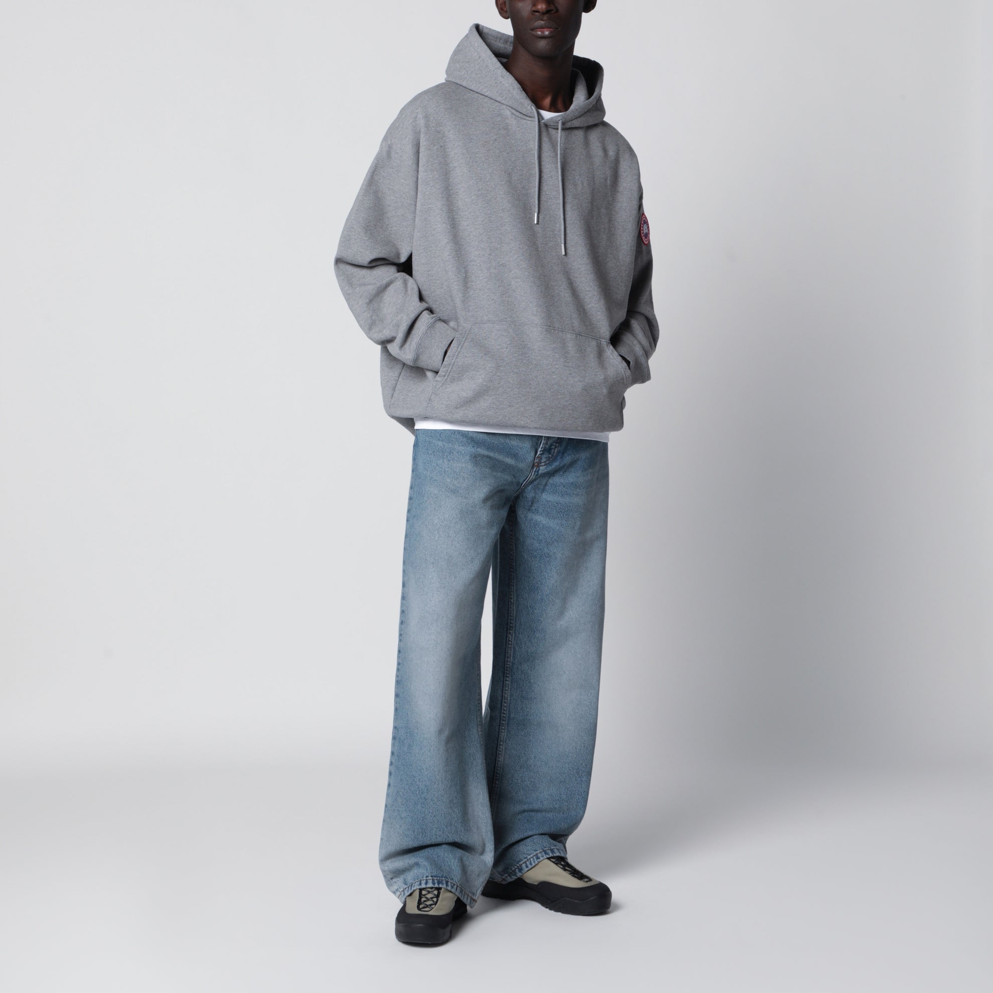 Grey hoodie